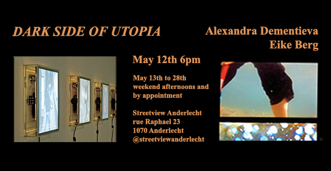 Dark Side of Utopia, Streetview Anderlecht, invitation
