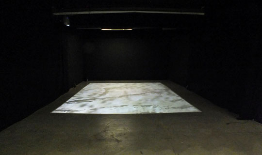 Eike: Alteration (Ground version), 2012; Photo in the Galerie Anita Beckers, 2013