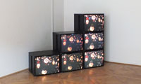 Eike: Spread, one channel video on multiple monitors, 2012, photo: Art Stays Festival 10, City Museum, Ptuj 2012